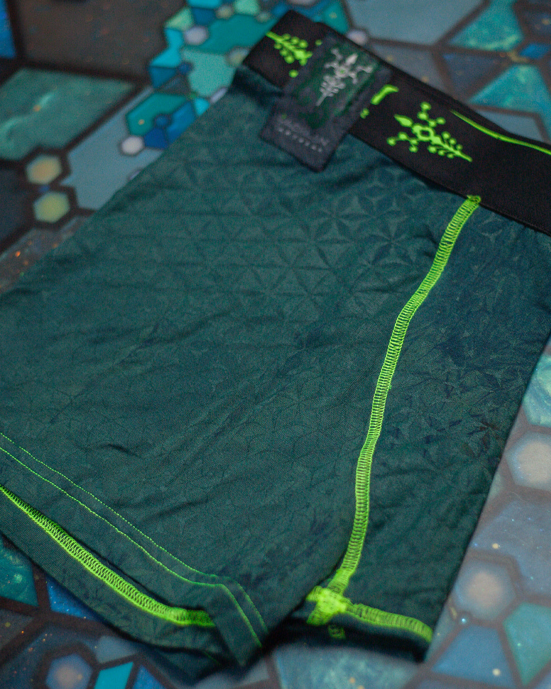 Underwear Men Bamboo Veg Dye Veg Print - Greendigo SANDSOTIME Fluoro